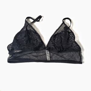Bella Bloom | Delicate Sheer Lace Mesh Bralette